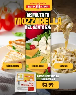 Catálogo Santa Maria en Latacunga | Disfruta tu mozzaerella  | 2025-11-06T00:00:00.000Z - 2025-11-16T00:00:00.000Z