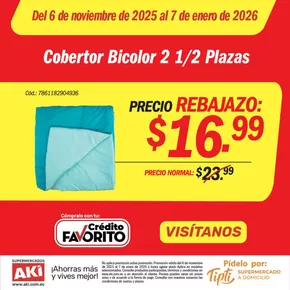 Catálogo Akí en Zamora | Promos especial | 2025-11-07T00:00:00.000Z - 2026-01-31T00:00:00.000Z