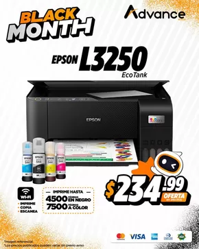 Catálogo Advance en Riobamba | Epson L3250 | 2025-11-07T00:00:00.000Z - 2025-11-30T00:00:00.000Z
