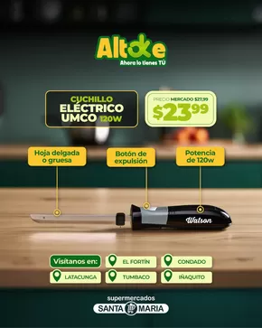 Catálogo Santa Maria en Piñas Ecuador | Ofertas para cazadores de gangas | 2025-11-07T00:00:00.000Z - 2025-11-21T00:00:00.000Z