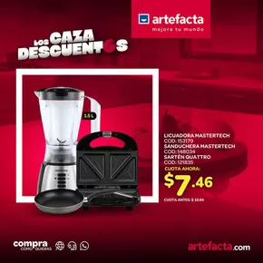 Catálogo Artefacta en Babahoyo | Ofertas y gangas exclusivas | 2025-11-09T00:00:00.000Z - 2025-11-23T00:00:00.000Z