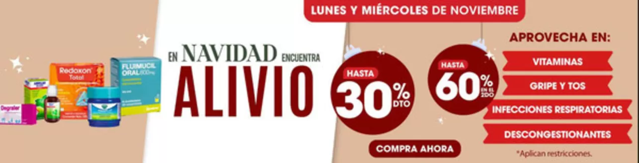 Catálogo Fybeca en La Libertad | En nividad encuentra alivio | 2025-11-10T00:00:00.000Z - 2025-11-30T00:00:00.000Z