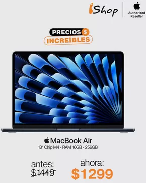 Catálogo iShop en Duran | MacBook Air Ofertas  | 2025-11-11T00:00:00.000Z - 2025-11-23T00:00:00.000Z