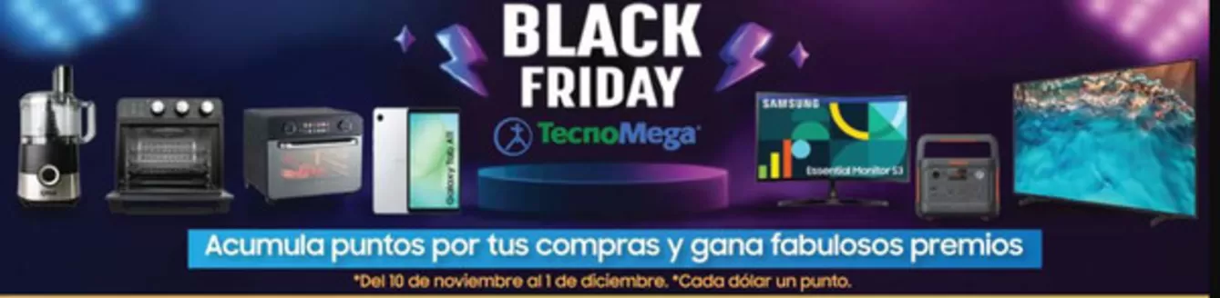 Catálogo tecnomega en Santa Elena | Black Friday  | 2025-11-13T00:00:00.000Z - 2025-12-01T00:00:00.000Z