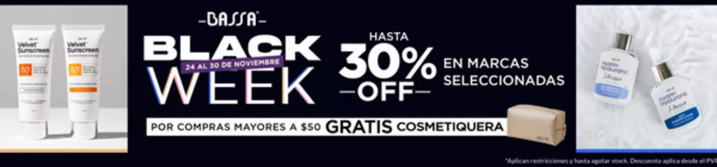 Catálogo Bassa en Samborondón | Black Week | 2025-11-17T00:00:00.000Z - 2025-11-30T00:00:00.000Z