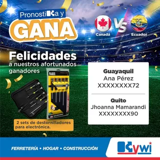 Catálogo Kywi en Riobamba | Gran variedad de ofertas | 2025-11-18T00:00:00.000Z - 2025-12-02T00:00:00.000Z