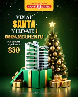 Catálogo Santa Maria en Quito | Ven al Santa y llevate 1 departamento  | 2025-11-19T00:00:00.000Z - 2026-01-07T00:00:00.000Z