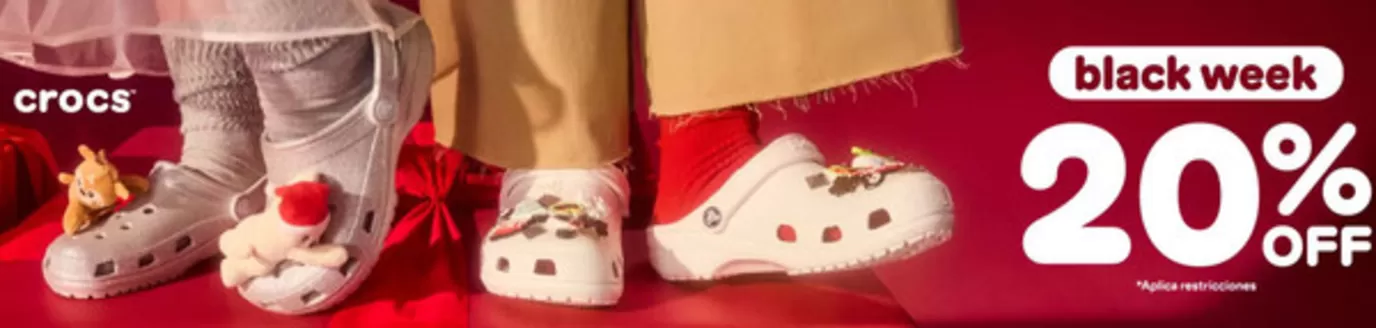 Catálogo Crocs en Duran | Black Week  | 2025-11-21T00:00:00.000Z - 2025-11-30T00:00:00.000Z