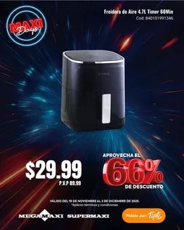 Catálogo Megamaxi en Quito | Ofertas principales y descuentos | 2025-11-19T00:00:00.000Z - 2025-12-03T00:00:00.000Z