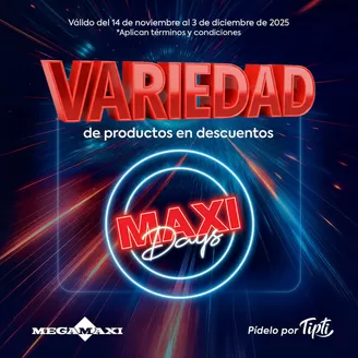 Catálogo Megamaxi en Gualaceo | Variedad de productos en descuentos  | 2025-11-26T00:00:00.000Z - 2025-12-03T00:00:00.000Z