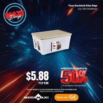 Catálogo Megamaxi en Quito | Nuestras mejores ofertas para ti | 2025-11-24T00:00:00.000Z - 2025-12-03T00:00:00.000Z