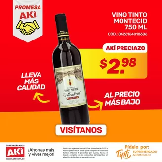 Catálogo Akí en Rumiñahui | Vino Ofertas  | 2025-12-02T00:00:00.000Z - 2025-12-21T00:00:00.000Z