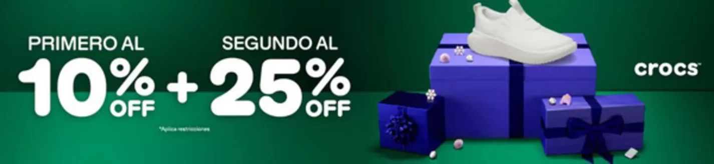 Catálogo Crocs en Rumiñahui | 10%off+25%off  | 2025-12-02T00:00:00.000Z - 2025-12-24T00:00:00.000Z