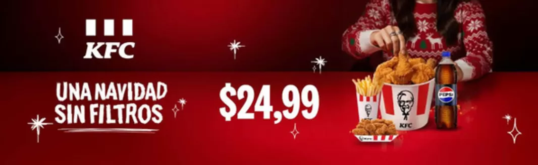 Catálogo KFC en Duran | Una navidad sin filtros  | 2025-12-02T00:00:00.000Z - 2025-12-24T00:00:00.000Z