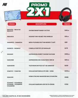 Catálogo Novicompu en Azogues | Promo 2x1 | 2025-12-03T00:00:00.000Z - 2025-12-31T00:00:00.000Z