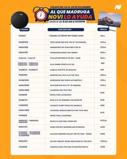 Catálogo Novicompu en Salitre Canton | Al que madruga novi lo ayuda  | 2025-12-04T00:00:00.000Z - 2025-12-09T00:00:00.000Z