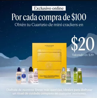 Catálogo L'Occitane en Puyo | Exlusivo online | 2025-12-05T00:00:00.000Z - 2025-12-25T00:00:00.000Z