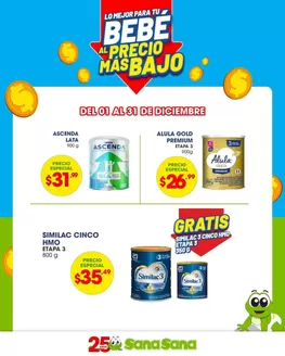 Catálogo Farmacias SanaSana en Salinas | Grandes descuentos en productos seleccionados | 2025-12-01T00:00:00.000Z - 2025-12-31T00:00:00.000Z