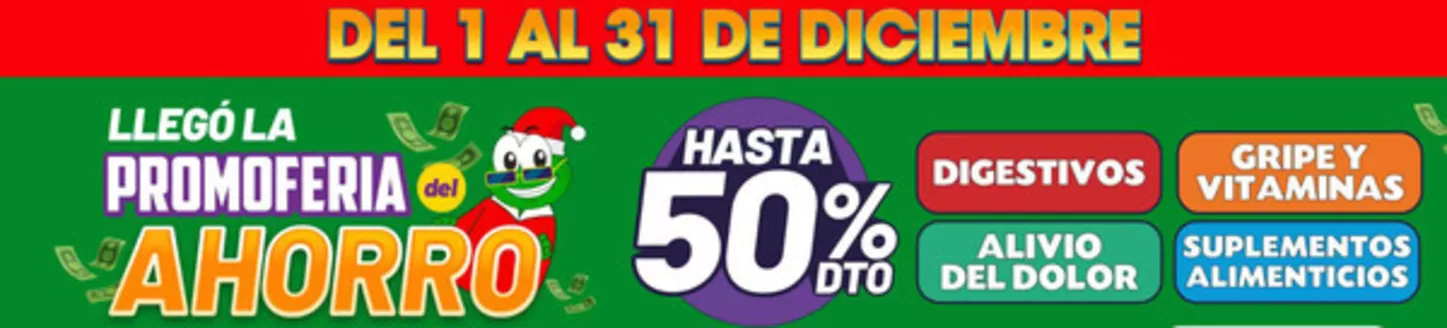 Catálogo Farmacias SanaSana en Cuenca | Llego la promoferia ahorro | 2025-12-09T00:00:00.000Z - 2025-12-31T00:00:00.000Z