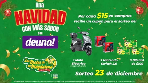 Catálogo Los Motes de la Magdalena en Duran | Una navidad con mas sabor con deuna! | 2025-12-09T00:00:00.000Z - 2025-12-23T00:00:00.000Z