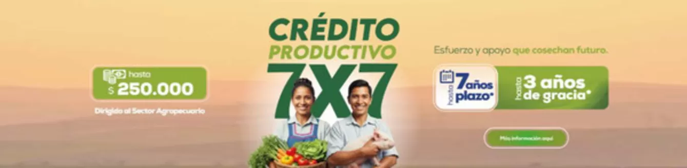 Catálogo Banecuador en Manta | Credito productivo 7x7 | 2025-12-10T00:00:00.000Z - 2026-01-04T00:00:00.000Z