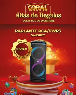 Catálogo Coral Hipermercados en Nobol Canton | Dias de Regalos  | 2025-12-15T00:00:00.000Z - 2025-12-30T00:00:00.000Z