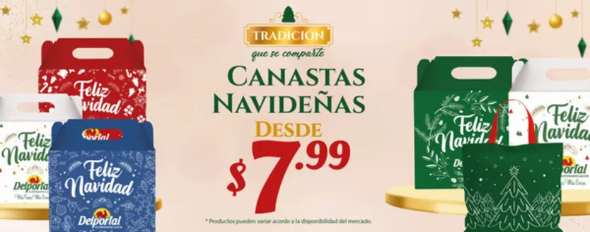 Catálogo Supermercados Delportal en Nobol Canton | Canastas Navideñas  | 2025-12-15T00:00:00.000Z - 2025-12-24T00:00:00.000Z