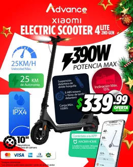 Catálogo Advance en Nobol Canton | Xiaomi Electric Scooter | 2025-12-15T00:00:00.000Z - 2025-12-31T00:00:00.000Z