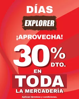 Catálogo Explorer Ecuador en Cuenca | Aprovecha 30%dto en toda la mercaderia | 2025-12-16T00:00:00.000Z - 2025-12-31T00:00:00.000Z
