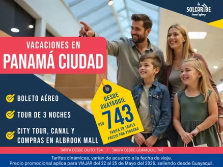 Catálogo Sol Caribe | Vacaciones en panama ciudad | 2025-12-17T00:00:00.000Z - 2026-05-25T00:00:00.000Z