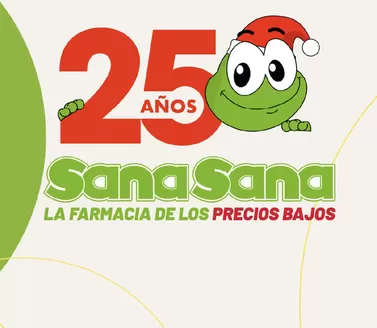 Catálogo Farmacias SanaSana en Portovelo | Ofertas y promociones actuales | 2025-12-21T00:00:00.000Z - 2026-01-04T00:00:00.000Z
