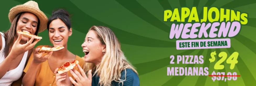 Catálogo Papa John's en Quito | Promociones | 2025-12-22T00:00:00.000Z - 2026-01-11T00:00:00.000Z