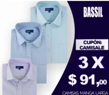 Catálogo Bassil en Quito | Camisas manga larga | 2025-12-29T00:00:00.000Z - 2026-02-28T00:00:00.000Z
