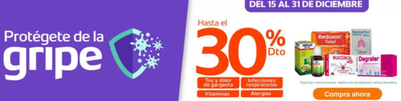 Catálogo Fybeca | Protegete de la gripe | 2025-12-30T00:00:00.000Z - 2025-12-30T00:00:00.000Z