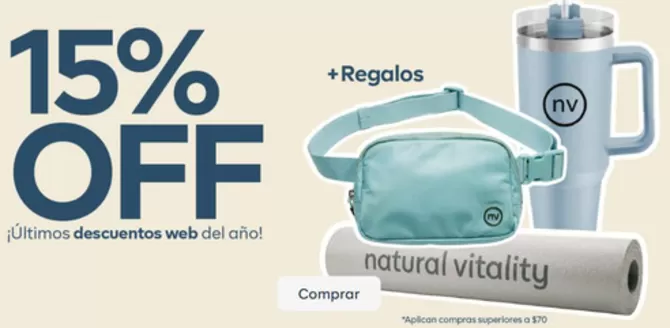 Catálogo Natural Vitality | 15%off descuentos | 2025-12-30T00:00:00.000Z - 2026-01-18T00:00:00.000Z