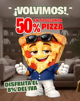Catálogo Papa John's | Volvimos | 2026-01-06T00:00:00.000Z - 2026-01-25T00:00:00.000Z
