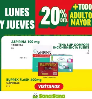 Catálogo Farmacias SanaSana en Portovelo | 20%dto +todo adulto mayor  | 2026-01-07T00:00:00.000Z - 2026-01-29T00:00:00.000Z