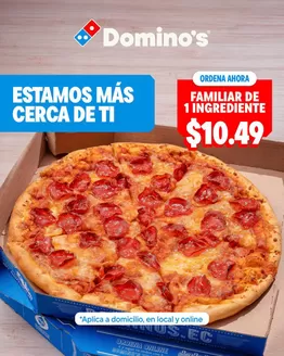 Catálogo Domino's Pizza en Quito | Ordena AHora | 2026-01-08T00:00:00.000Z - 2026-01-18T00:00:00.000Z