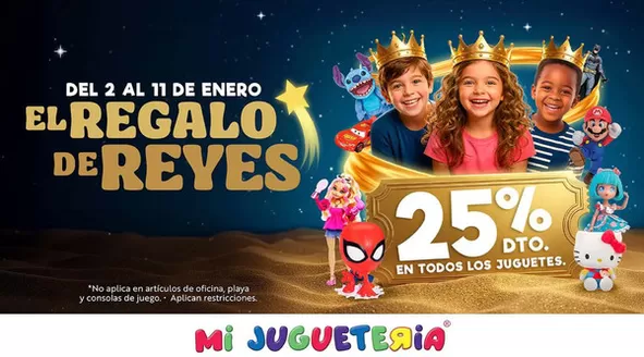Catálogo Mi Juguetería en Paján | El regalo de reyes | 2026-01-08T00:00:00.000Z - 2026-01-11T00:00:00.000Z