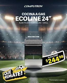 Catálogo Computron en El Guabo Canton | Que remate | 2026-01-09T00:00:00.000Z - 2026-01-30T00:00:00.000Z