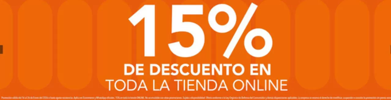 Catálogo Payless | 15% de descuento en toda la tienda online | 2026-01-16T00:00:00.000Z - 2026-01-26T00:00:00.000Z
