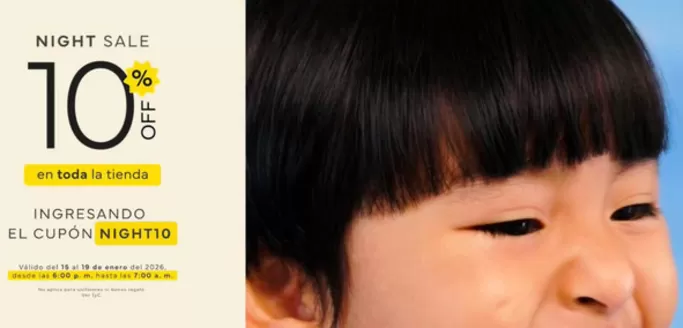 Catálogo Offcorss | Night Sale 10%off  | 2026-01-16T00:00:00.000Z - 2026-01-19T00:00:00.000Z