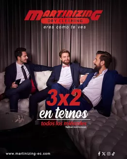 Catálogo Martinizing Dry Cleaning | 3x2 en ternos todos los miercoles | 2026-01-22T00:00:00.000Z - 2026-02-11T00:00:00.000Z