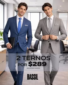 Catálogo Bassil en Quito | 2 ternos por $289 | 2026-01-23T00:00:00.000Z - 2026-02-15T00:00:00.000Z