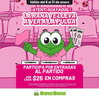 Catálogo Farmacias SanaSana en Loja | Gran variedad de ofertas | 2026-01-06T00:00:00.000Z - 2026-01-31T00:00:00.000Z