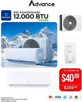 Catálogo Advance en Huaquillas | Ofertas para cazadores de gangas | 2026-01-15T00:00:00.000Z - 2026-01-31T00:00:00.000Z