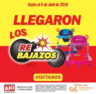 Catálogo Akí en Ibarra | Llegaron los rebajazos | 2026-01-28T00:00:00.000Z - 2026-04-08T00:00:00.000Z