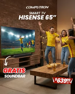 Catálogo Computron en Jaramijó | Smart Tv offers | 2026-01-30T00:00:00.000Z - 2026-02-15T00:00:00.000Z