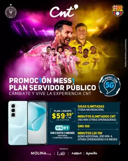 Catálogo CNT en Pichincha | Promocion Messi plan servidor publico  | 2026-02-03T00:00:00.000Z - 2026-02-07T00:00:00.000Z