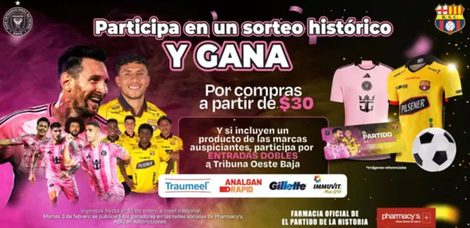 Catálogo Pharmacy's en Santa Ana | Participa en une sorteo historico y gana | 2026-02-03T00:00:00.000Z - 2026-02-03T00:00:00.000Z